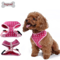 China fornecedores venda quente Moda Estrelas Design Mesh colete Harness tecido de malha respirável macio Pet Leash Harness